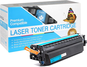 Compatible Canon 046H  (1253C001AA) High Yield  Cyan Toner Cartridge Replacement