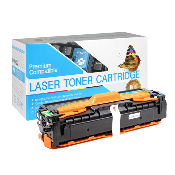 Compatible  Samsung CLT-C504S Cyan Laser Toner Cartridge (CLT-C504S) - Brooklyn Toner