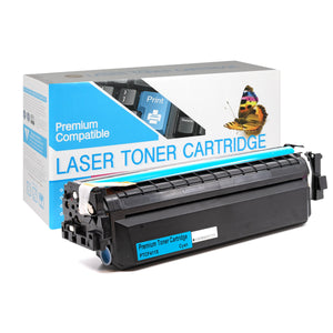 Compatible HP  CF411X  Cyan High Yield Toner Cartridge (HP 411X) - Brooklyn Toner